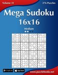 Mega Sudoku 16x16 - Medium - Volume 31 - 276 Puzzles - 圖片 1