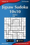 Jigsaw Sudoku 10x10 - Medium - Volume 10 - 276 Puzzles - 圖片 1