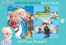 Disney Frozen: Little First Look and Find Book & Puzzle - 圖片 1