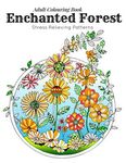 Adult Coloring Book: Stress Relieving Patterns - Enchanted Forest Coloring Book for Adults Relaxation(adult colouring books, adult colourin - 圖片 1