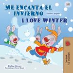 I Love Winter (Spanish English Bilingual Children's Book) - 圖片 1