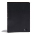 KJV Spurgeon Study Bible, Black Genuine Leather - 圖片 1