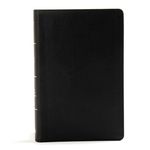KJV Large Print Personal Size Reference Bible, Black Leathertouch - 圖片 1