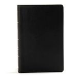 KJV Large Print Personal Size Reference Bible, Black Leathertouch Indexed - 圖片 1