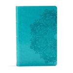 KJV Large Print Personal Size Reference Bible, Teal Leathertouch Indexed - 圖片 1
