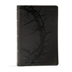 KJV Large Print Personal Size Reference Bible, Charcoal Leathertouch Indexed - 圖片 1