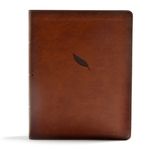 CSB Legacy Notetaking Bible, Tan Leathertouch - 圖片 1