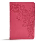 KJV Giant Print Reference Bible, Pink Leathertouch, Indexed - 圖片 1