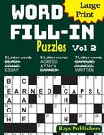 Large Print Word Fill-in Puzzles 2 - 圖片 1