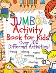 Jumbo Activity Book for Kids: Jumbo Coloring Book and Activity Book in One: Giant Coloring Book and Activity Book for Pre-K to First Grade - 圖片 1