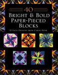 40 Bright & Bold Paper-Pieced Blocks - 圖片 1