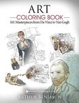 Art Coloring Book: 101 Masterpieces from Da Vinci to Van Gogh - 圖片 1