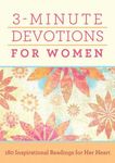 3-Minute Devotions for Women: 180 Inspirational Readings for Her Heart - 圖片 1