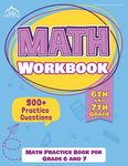 6th and 7th Grade Math Workbook: Math Practice Book for Grade 6 and 7 [New Edition Includes 900] Practice Questions] - 圖片 1