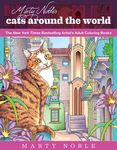 Marty Noble's Cats Around the World: New York Times Bestselling Artists' Adult Coloring Books - 圖片 1