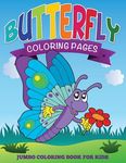 Butterfly Coloring Pages (Jumbo Coloring Book for Kids) - 圖片 1