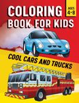 Coloring Book for Kids: Cool Cars & Trucks - 圖片 1