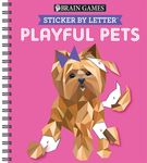 Brain Games - Sticker by Letter: Playful Pets (Sticker Puzzles - Kids Activity Book) - 圖片 1