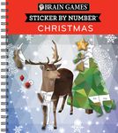 Brain Games - Sticker by Number: Christmas (28 Images to Sticker - Reindeer Cover): Volume 1 - 圖片 1