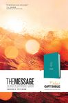 The Message Deluxe Gift Bible (Leather-Look, Hosanna Teal): The Bible in Contemporary Language - 圖片 1