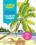 Large Print Calm Color-By-Number - 圖片 1