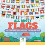 All About Flags Geography Boost Coloring Book for Girls and Boys - 圖片 1