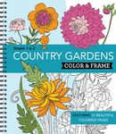 Color & Frame - Country Gardens (Adult Coloring Book) - 圖片 1