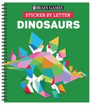 Brain Games - Sticker by Letter: Dinosaurs (Sticker Puzzles - Kids Activity Book) [With Sticker(s)] - 圖片 1