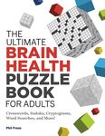 The Ultimate Brain Health Puzzle Book for Adults: Crosswords, Sudoku, Cryptograms, Word Searches, and More! - 圖片 1