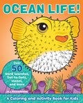 Ocean Life!: A Coloring and Activity Book for Kids - 圖片 1