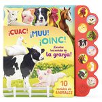 Cuac! Muu! Oinc! (Spanish Edition): ¡Escucha Los Sonidos de la Granja! - 圖片 1