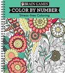 Brain Games - Color by Number: Stress-Free Coloring (Green) - 圖片 1