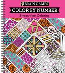 Brain Games - Color by Number: Stress-Free Coloring (Pink) - 圖片 1