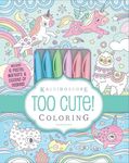 Kaleidoscope: Too Cute! Coloring: Includes 6 Pastel Markers and Dozens of Designs! - 圖片 1