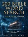 200 Bible Word Search Large Print Puzzles: The Book of Genesis! - 圖片 1