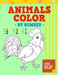Animals Color By Number: Fun and Educational Animal Coloring Book Designed Especially For Kids Of All Ages - 圖片 1