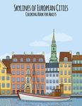 Skylines of European Cities Coloring Book for Adults - 圖片 1