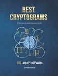 Best Cryptograms: Cryptograms Puzzle, Cryptoquote Puzzles, Cryptograms Books, Cryptograms Puzzle Books - 圖片 1