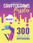 Cryptograms Puzzles: Cryptograms Quotes Puzzles, Cryptogram Families Puzzle Book, Book Of Cryptograms - 圖片 1