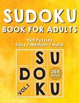 Sudoku Books For Adults: 365 Days Of Sudoku Book - Activity Book For Adults (Sudoku Puzzle Books) Volume.1: Sudoku Puzzle Book - 圖片 1