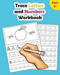 Trace Letters and Numbers Workbook: Learn How to Write Alphabet Upper and Lower Case and Numbers - 圖片 1