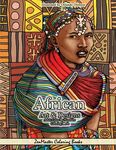 African Art and Designs Adult Color By Numbers Coloring Book: Color By Number Coloring Book for Adults Of Africa Inspired Artwork, Designs, Scenes, Wi - 圖片 1