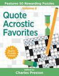 Quote Acrostic Favorites: Features 50 Rewarding Puzzles - 圖片 1