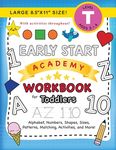 Early Start Academy Workbook for Toddlers: (Ages 3-4) Alphabet, Numbers, Shapes, Sizes, Patterns, Matching, Activities, and More! (Large 8.5"x11" Size - 圖片 1