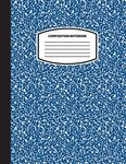 Classic Composition Notebook: (8.5x11) Wide Ruled Lined Paper Notebook Journal (Dark Teal) (Notebook for Kids, Teens, Students, Adults) Back to Scho - 圖片 1