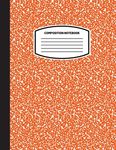 Classic Composition Notebook: (8.5x11) Wide Ruled Lined Paper Notebook Journal (Orange) (Notebook for Kids, Teens, Students, Adults) Back to School - 圖片 1