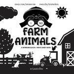 I See Farm Animals: Bilingual (English / Spanish) (Inglés / Español) A Newborn Black & White Baby Book (High-Contrast Design & Patterns) (Cow, Horse, - 圖片 1