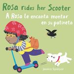 A Rosa Le Encanta Montar En Su Patineta/Rosa Rides Her Scooter - 圖片 1