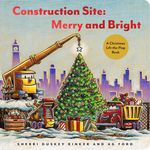 Construction Site Merry and Bright: A Christmas Lift-The-Flap Book - 圖片 1