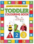 My Numbers, Colours and Shapes Toddler Colouring Book with The Learning Bugs: Fun Children's Activity Colouring Books for Toddlers and Kids Ages 2, 3, - 圖片 1